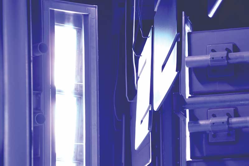 راهنمایی بر چگونگی پخت صحیح رنگ الکترواستاتیک