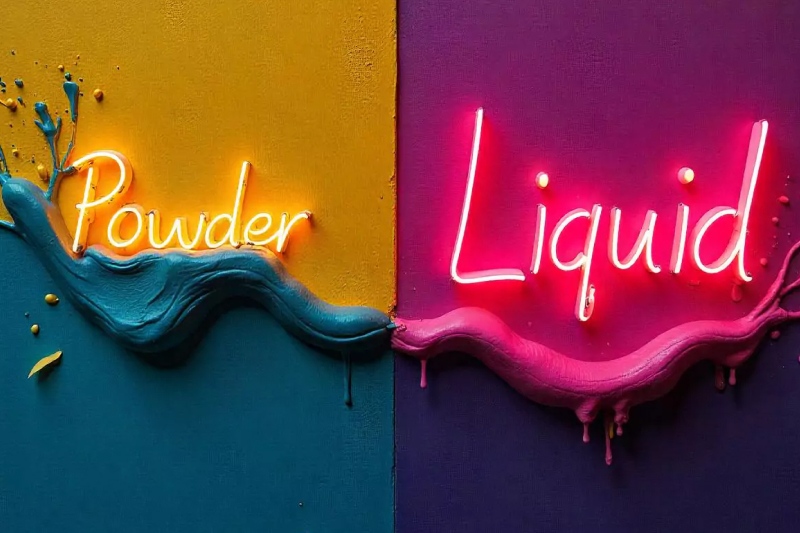powder or liquid