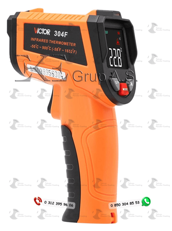 دماسنج لیزری حرارتی ویکتور مدل 304F