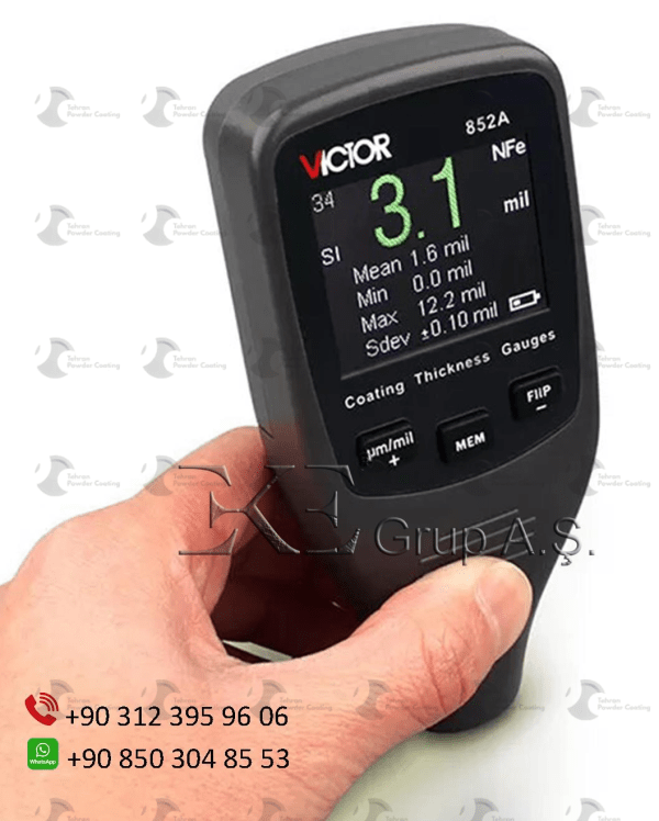 ضخامت‌سنج رنگ و پوشش ویکتور مدل Victor RuoShui 852A F/NF - تصویر 3